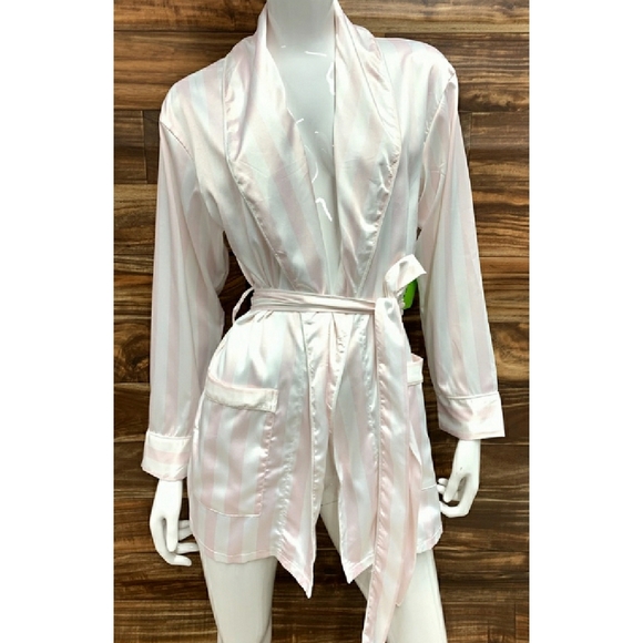 🔥 Sam Edelman | Satin Jacket Robe - Picture 2 of 4